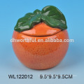 High quality ceramic food storage containers with pear design